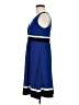 Chaps Color Block Blue Casual Dress Size M - photo 5