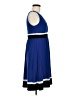 Chaps Color Block Blue Casual Dress Size M - photo 4