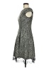AB Studio Tweed Gray Cocktail Dress Size 8 - photo 5