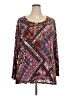 Cupio Purple Long Sleeve Blouse Size 2X - photo 1