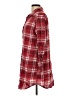 Metropolitan 100% Cotton Plaid Red Long Sleeve Button-Down Shirt Size L - photo 5
