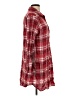 Metropolitan 100% Cotton Plaid Red Long Sleeve Button-Down Shirt Size L - photo 4