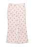 Emma & Elsa Hearts Ivory Casual Pants Size 6X - photo 1