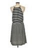 Elle Stripes Black Casual Dress Size L - photo 2