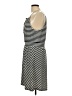 Elle Stripes Black Casual Dress Size L - photo 5