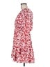 Double Crazy 100% Polyester Floral Red Cocktail Dress Size M - photo 5