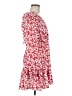 Double Crazy 100% Polyester Floral Red Cocktail Dress Size M - photo 4