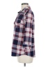Market and Spruce Plaid Blue 3/4 Sleeve Blouse Size M - photo 5