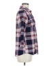 Market and Spruce Plaid Blue 3/4 Sleeve Blouse Size M - photo 4