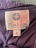 Patra 100% Polyester Purple Cocktail Dress Size 4 - photo 7