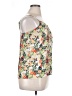 Skies Are Blue 100% Polyester Ivory Sleeveless Blouse Size L - photo 4