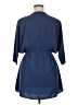 Everly Solid Blue Casual Dress Size XXL (estimated) - photo 2