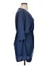 Everly Solid Blue Casual Dress Size XXL (estimated) - photo 4