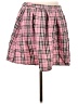 Hot Topic Plaid Pink Casual Skirt Size XL - photo 1