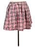 Hot Topic Plaid Pink Casual Skirt Size XL - photo 2