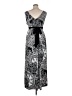 AB Studio Paisley Silver Casual Dress Size XL - photo 2