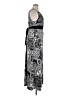 AB Studio Paisley Silver Casual Dress Size XL - photo 4