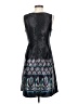 Emmelee 100% Polyester Paisley Gray Casual Dress Size S - photo 2