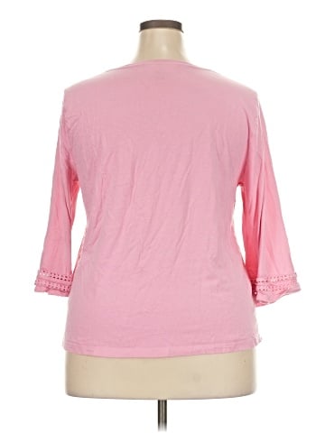 Karen Scott 3/4 Sleeve T-Shirt (view 2)