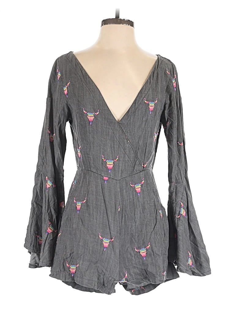 Pre-owned Judith March Romper In Gray