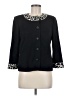 St. John Collection Animal Print Black Blazer Size 8 - photo 1