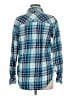 Columbia Plaid Blue Long Sleeve Button-Down Shirt Size M - photo 2