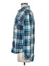 Columbia Plaid Blue Long Sleeve Button-Down Shirt Size M - photo 5