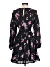 Leith 100% Polyester Floral Black Casual Dress Size XXS - photo 2
