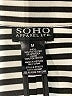 SOHO Apparel Ltd Stripes White Blazer Size M - photo 6
