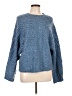 For The Republic Blue Pullover Sweater Size L - photo 1