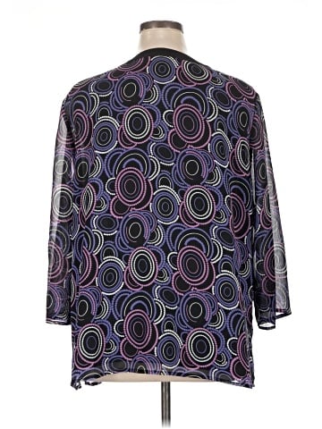 JM Collection 3/4 Sleeve Blouse (view 2)