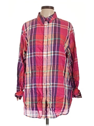 Lauren by Ralph Lauren Long Sleeve Button-Down Shirt (view 1)
