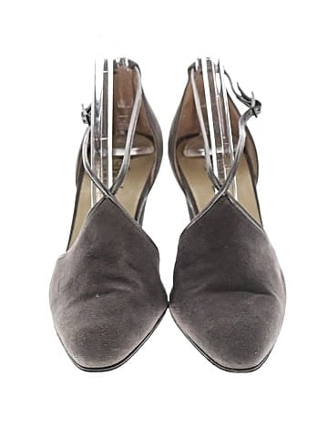 Yves Saint Laurent Vintage Suede Heels (view 2)