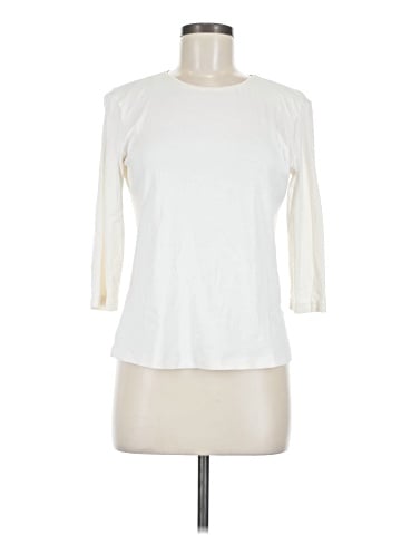 Christopher & Banks 3/4 Sleeve T-Shirt (view 1)