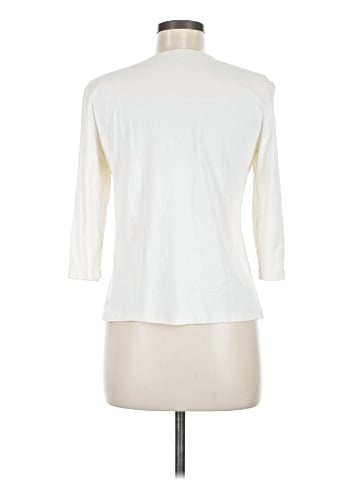 Christopher & Banks 3/4 Sleeve T-Shirt (view 2)