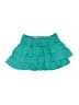 Justice 100% Cotton Solid Teal Skort Size 8 - photo 1
