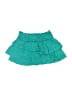 Justice 100% Cotton Solid Teal Skort Size 8 - photo 2