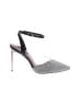 BCBGMAXAZRIA Silver Heels Size 7 - photo 1