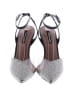 BCBGMAXAZRIA Silver Heels Size 7 - photo 2