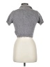 Kimchi Blue Gray Short Sleeve Turtleneck Size M - photo 2