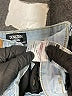 Denizen from Levi's Solid Blue Jeans Size 27 waist - photo 9