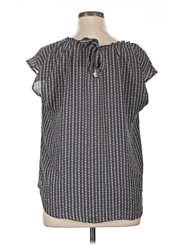 LC Lauren Conrad Short Sleeve Blouse (view 2)
