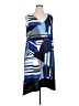 Avenue Graphic Blue Casual Dress Size 18 Plus - photo 1