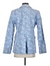 Ann Taylor LOFT Print Blue Blazer Size 4 - photo 2