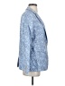 Ann Taylor LOFT Print Blue Blazer Size 4 - photo 4