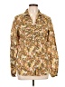 Eddie Bauer Floral Gold Long Sleeve Blouse Size L (tall) - photo 1