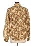 Eddie Bauer Floral Gold Long Sleeve Blouse Size L (tall) - photo 2