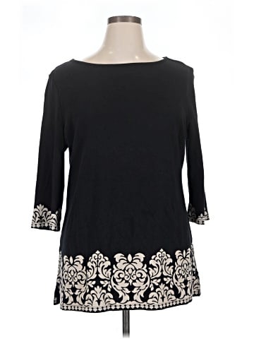 Charter Club 3/4 Sleeve Top (view 1)