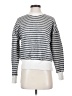 Zara Stripes Silver Pullover Sweater Size S - photo 1