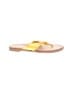 Cole Haan 100% Leather Yellow Flip Flops Size 7 1/2 - photo 1